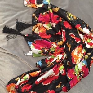 Square Satin Scarf Wrap Hijab